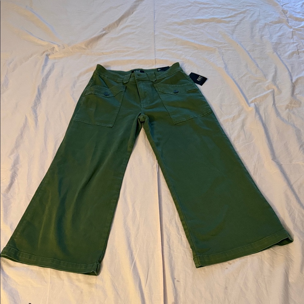 Kut from the Kloth Olive Wide-Leg Pants